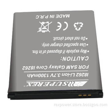 Mobile Phone Batteries Suitable for Sam Galaxy Core I8262 Models, Capacity 1300mAh, Voltage 3.7V